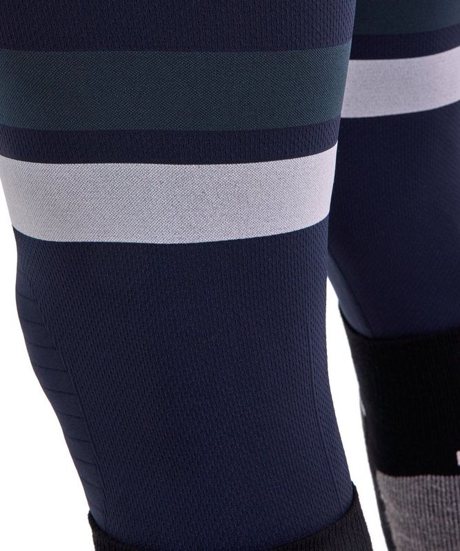Falke - Maximum Warm - Functioneel Ondergoed - Space Blue - 3/4 Tights
