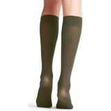 FALKE - Pure Matt 50 DEN - Kniekousen - Groen Artichoke - 1 paar