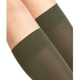 FALKE - Pure Matt 50 DEN - Kniekousen - Groen Artichoke - 1 paar