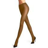 FALKE - Pure Matt 50 DEN - Panty - Geel Old Brass - Halfdoorzichtig - 1 paar