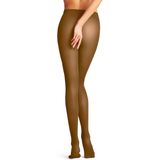 FALKE - Pure Matt 50 DEN - Panty - Geel Old Brass - Halfdoorzichtig - 1 paar