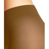 FALKE - Pure Matt 50 DEN - Panty - Geel Old Brass - Halfdoorzichtig - 1 paar