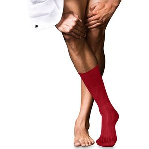 FALKE - Luxury Line - Kniekousen - Rood Cardinal - 1 Paar