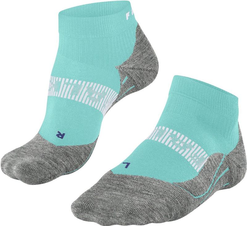 FALKE - RU4 Endurance Cool - Hardloopsokken - Blauw Fiji 6423 - Functioneel Materiaal - Anti-blaar