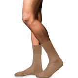 FALKE - No. 6 - Huissokken - Bruin - Hoge Kwaliteit - Fijn Wol en Zijde