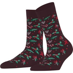FALKE - Gift Blizzard - Dames Sokken - Kerstmis - Biologisch Katoen