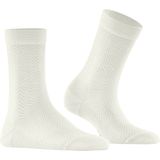 FALKE - Fable Estate W - Wol Damessokken - Off-White - 1 stuk