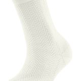 FALKE - Fable Estate W - Wol Damessokken - Off-White - 1 stuk