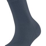 FALKE - Fable Estate W - Dames Sokken - Blauw - 1 Paar - Wol