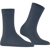 FALKE - Fable Estate W - Dames Sokken - Blauw - 1 Paar - Wol