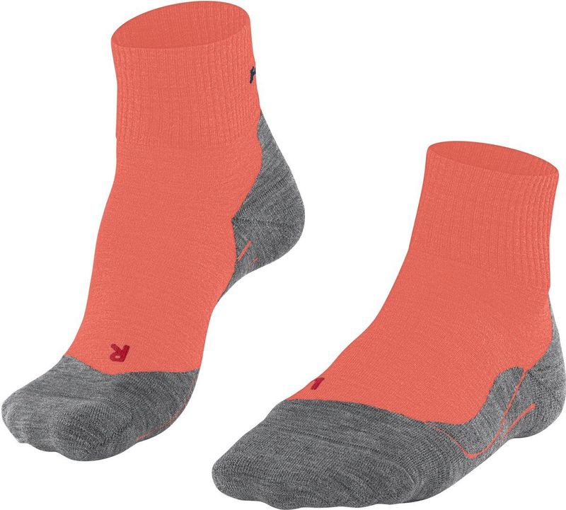 FALKE - TK5 Wander Short - Wandelsokken - Orange Coral - 1 paar