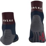 FALKE - TK2 Explore Short - Wandelsokken - Rood Barolo - 1 paar - Wol