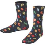 FALKE - Colourful Alphabet Print - Katoenen Sokken - Blauw - 1 Paar