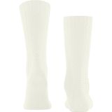 FALKE - Stark Temper - Heren Sokken - Wit Off-White - Merinowol - 1 Paar