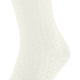 FALKE - Stark Temper - Heren Sokken - Wit Off-White - Merinowol - 1 Paar
