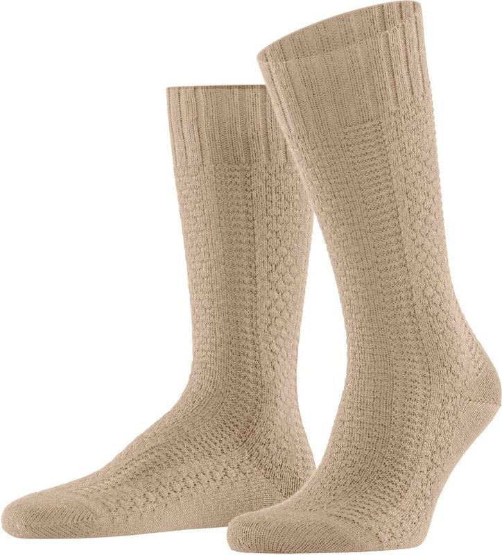 FALKE - Stark Temper M - Sokken - Beige Country 4380 - 1 Paar