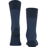 FALKE - Airport - Heren Sokken - Blauw - 1 Paar - Merinowol en Katoen