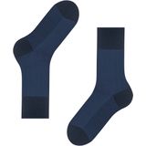 FALKE - Airport - Heren Sokken - Blauw - 1 Paar - Merinowol en Katoen