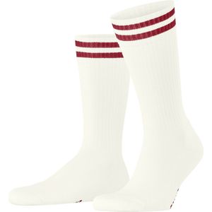 FALKE - Lhasa Rib - Sokken - Wit Off-White - Merinowol - 1 paar