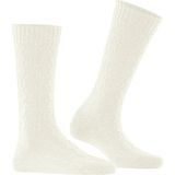 FALKE - Modish Fest W - Sokken - Wit Off-White - 1 paar - Dames