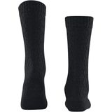 FALKE - Modish Fest W - Sokken - Zwart - 1 paar - Wol Viscose Kasjmier