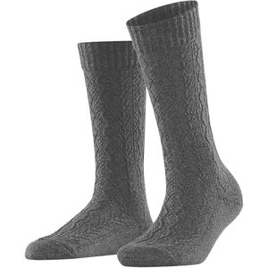 FALKE - Modish Fest W - Sokken - Grijs Flanell - 1 paar