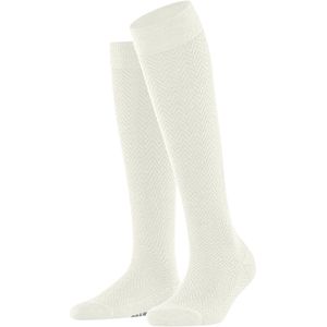 FALKE - Fable Estate W Kh - Kniekousen - Wit Off-White - 1 paar