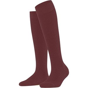 FALKE - Fable Estate W Kh - Lange Sokken - Marron Cayenne 5950 - 1 Paar