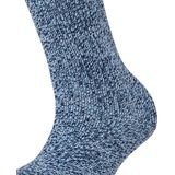 FALKE - Marble Cloud W - Sokken - Blauw Marine - 1 paar - Wol Katoen Gedessineerd