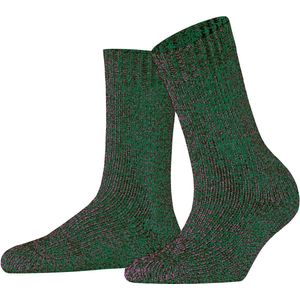 FALKE - Marble Cloud W - Chaussettes - Groen Artichoke - 1 Paar