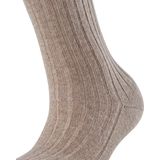 FALKE - Cosy Wool Special Edition - Bootsokken - Beige - Dames