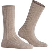 FALKE - Cosy Wool Special Edition - Bootsokken - Beige - Dames