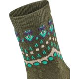 FALKE - Cosy Wool Special Edition - Wol Kasjmier Sokken - Groen