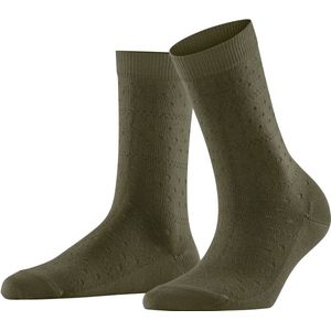FALKE - Cosy Wool W - Damessokken - Groen - 1 stuk