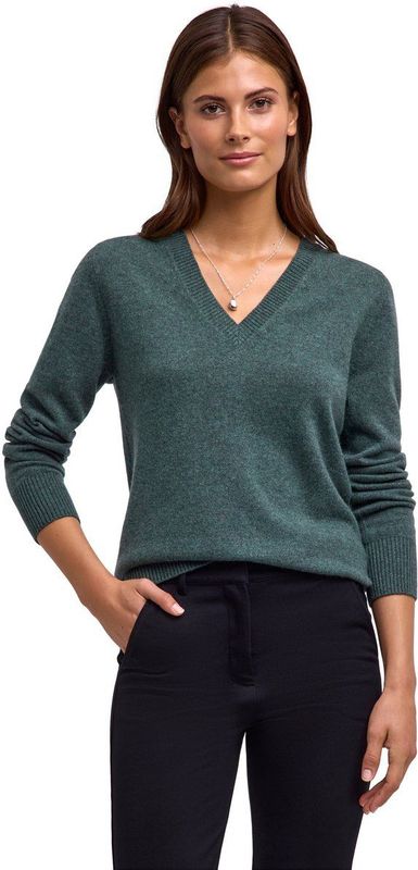 FALKE - Luxury Classic - Kasjmier Coltrui - Groen