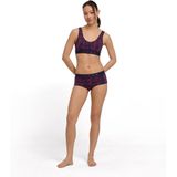 FALKE - Jersey Hipster Slip - Zwart - Katoen - Set van 2