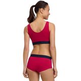 FALKE - Jersey Hipster Slip - Zwart - Katoen - Set van 2