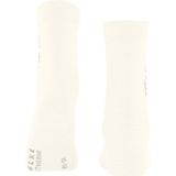 FALKE - Anniversary - Dames Sokken - Wit Off-White - 1 Paar - Softmerino W So Wol Katoen