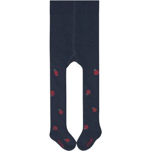 FALKE - Cute Ladybug - Panty - Space Blue - Dun Gedessineerd Katoen