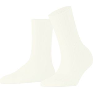 FALKE Cotton Rib damessokken, offwhite (off-white)