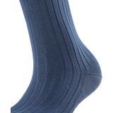 FALKE - Cotton Rib - Kniekousen - Zwart - Katoen