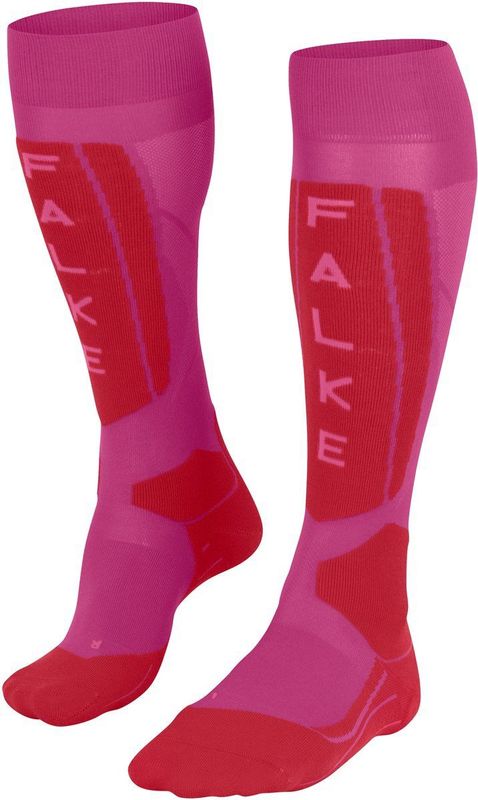 FALKE - SK5 Expert - Skisokken - Roze - Rood