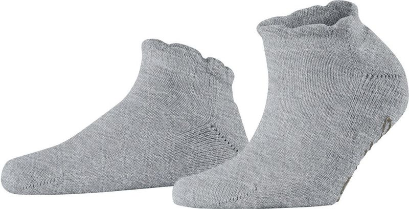FALKE - Soft Elegance - Huissokken - Grijs - Antislip