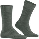 FALKE - Link Attire - Heren Sokken - Groen - 1 Paar - So Wol Lyocell Linnen