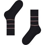 FALKE - Lhasa Rib Special Edition - Wol Kasjmier Sokken - Zwart