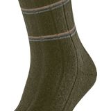 FALKE - Lhasa Rib - Heren Sokken - Groen Artichoke - Special Edition - 1 Paar