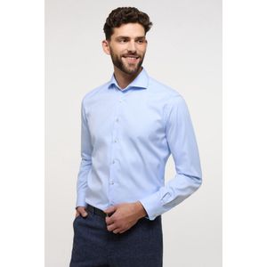 Eterna - Modern Fit - Overhemd - Lichtblauw - 100% Katoen