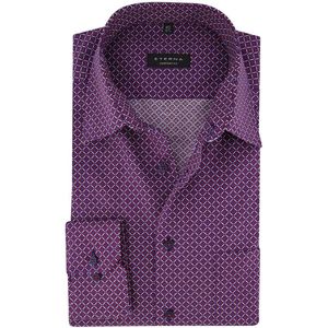 Eterna - Overhemd - Rood - Katoen - Comfort Fit - Geprint