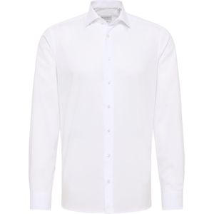 ETERNA - Overhemd - Wit - 100% Katoen - Kent Kraag - Lange Mouwen