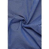 ETERNA - Overhemd - Blauw - Poplin - Strijkvrij